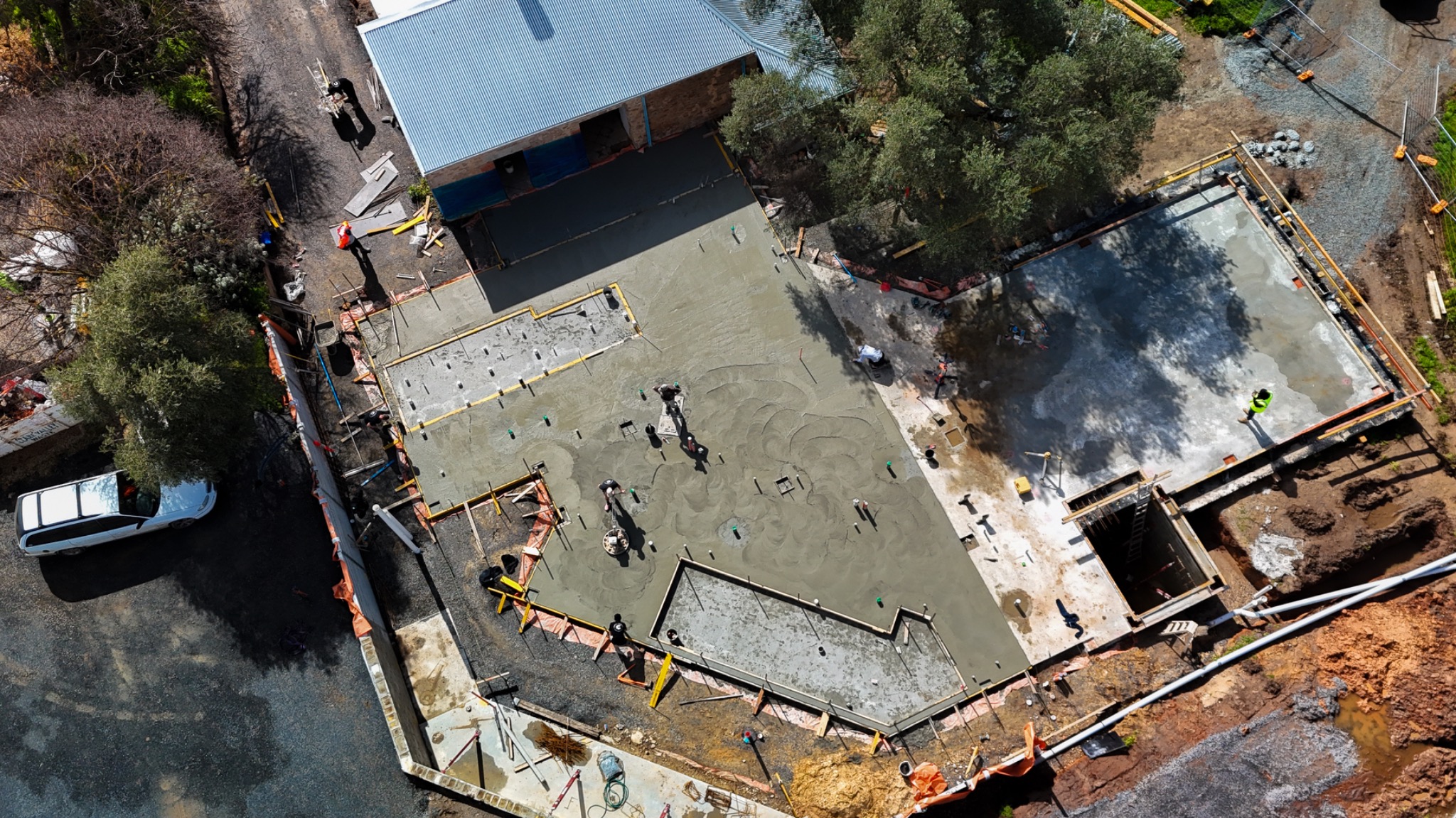 A day on site